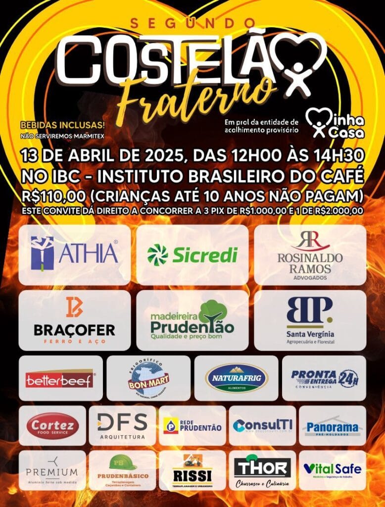 Costelão Fraterno - Maço 18 - Lojas do Oeste Paulista